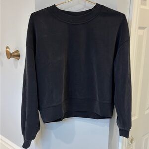lululemon athletica Black Sweatshirt